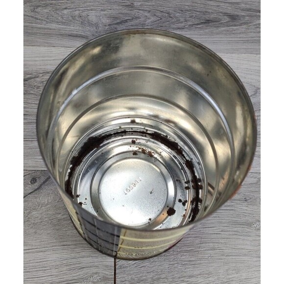 Vintage Heritage Blend 2 lb Empty Coffee Can/J.T.s General Store/Jewel Tea Style - Picture 5 of 6